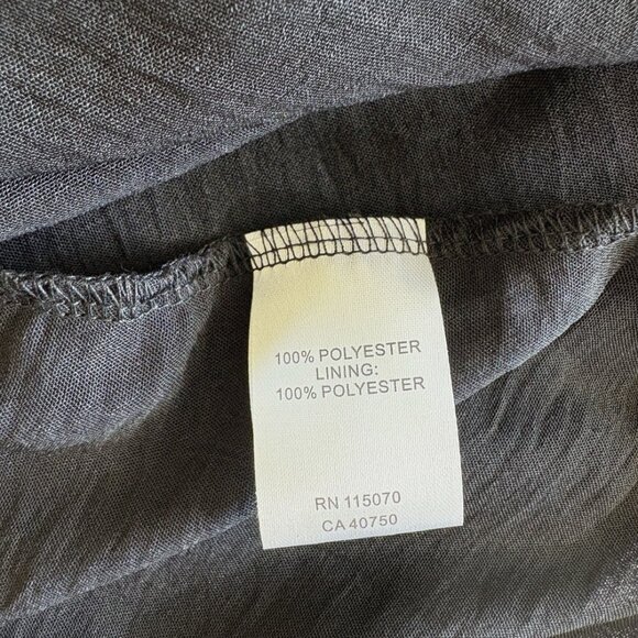 Nina Leonard Women’s Sleeveless Belted Dress Black 2X Pockets Plus Size - Picture 8 of 9